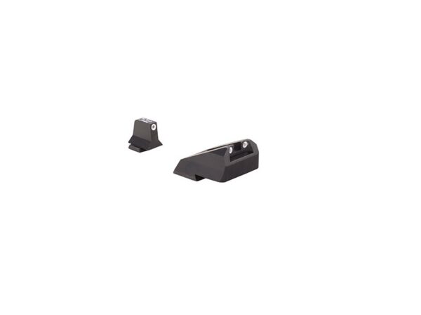 3 DOT SUPP NS S&W WHITE/WHITE