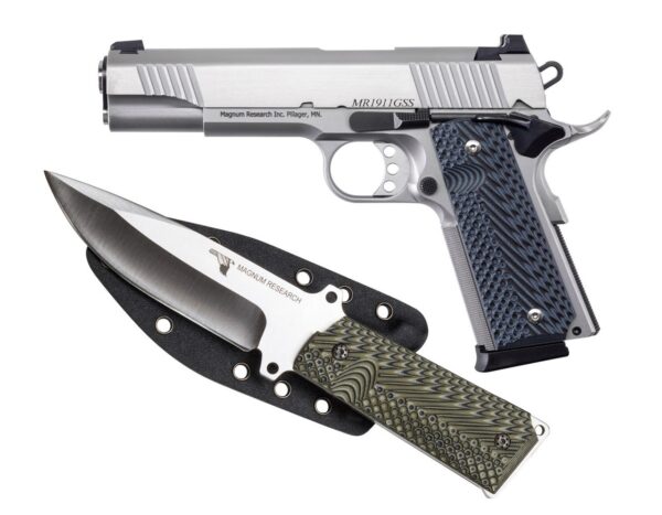 DE 1911 9MM 5" STAINLSSS KNIFE